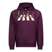 Mauve Wine beatl Urban Hoodie - linhVisuals