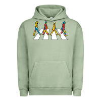 Pigment Oil Green beatl Urban Hoodie - linhVisuals