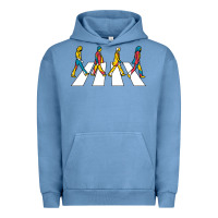 Pigment Pebble Blue beatl Urban Hoodie - linhVisuals