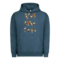 Pigment Midnight Navy calvin Urban Hoodie - linhVisuals