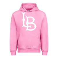 Fuchsia Pink long beach state athletics Urban Hoodie - linhVisuals