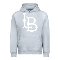 Heather Grey long beach state athletics Urban Hoodie - linhVisuals