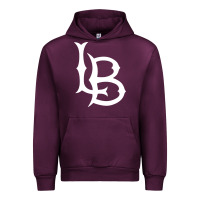 Mauve Wine long beach state athletics Urban Hoodie - linhVisuals