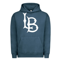 Pigment Midnight Navy long beach state athletics Urban Hoodie - linhVisuals