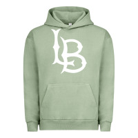 Pigment Oil Green long beach state athletics Urban Hoodie - linhVisuals