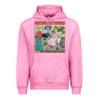 Fuchsia Pink MELVINS Urban Hoodie - linhVisuals