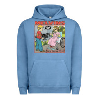 Pigment Pebble Blue MELVINS Urban Hoodie - linhVisuals