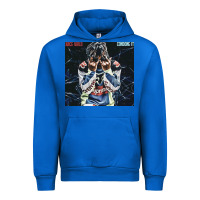 Cobalt Juice shy Urban Hoodie - linhVisuals