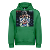 Emerald Juice shy Urban Hoodie - linhVisuals