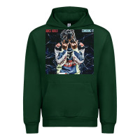 Forest Green Juice shy Urban Hoodie - linhVisuals