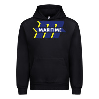 Black massachusetts maritime academy Urban Hoodie - linhVisuals