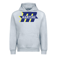 Heather Grey massachusetts maritime academy Urban Hoodie - linhVisuals