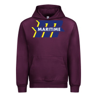 Mauve Wine massachusetts maritime academy Urban Hoodie - linhVisuals