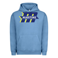 Pigment Pebble Blue massachusetts maritime academy Urban Hoodie - linhVisuals