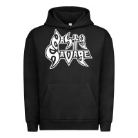 Pigment Black nasty savage 85 thrash metal Urban Hoodie - linhVisuals