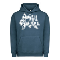 Pigment Midnight Navy nasty savage 85 thrash metal Urban Hoodie - linhVisuals
