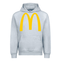 Heather Grey donalds food Urban Hoodie - linhVisuals