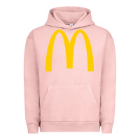 Pigment Salmon donalds food Urban Hoodie - linhVisuals