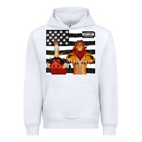 White hakonia matatonia   simba Urban Hoodie - linhVisuals