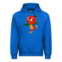 Cobalt orange bird Urban Hoodie - linhVisuals