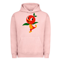 Pigment Salmon orange bird Urban Hoodie - linhVisuals