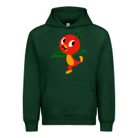 Forest Green orange bird Urban Hoodie - linhVisuals