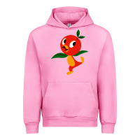 Fuchsia Pink orange bird Urban Hoodie - linhVisuals