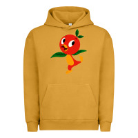 Pigment Peanut Butter orange bird Urban Hoodie - linhVisuals