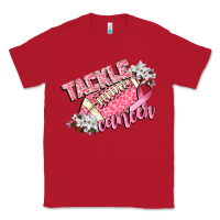 Red tackle cancer Classic Tee - CowGirlArtShop