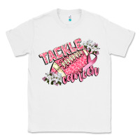 White tackle cancer Classic Tee - CowGirlArtShop