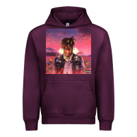 Mauve Wine Juice pink Urban Hoodie - linhVisuals