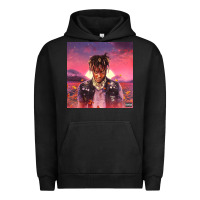 Pigment Black Juice pink Urban Hoodie - linhVisuals
