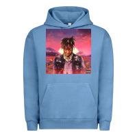 Pigment Pebble Blue Juice pink Urban Hoodie - linhVisuals