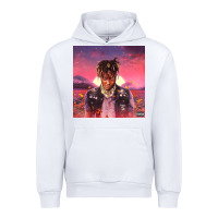 White Juice pink Urban Hoodie - linhVisuals