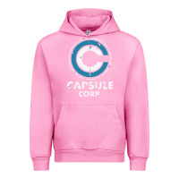 Fuchsia Pink capsule corporation essentia Urban Hoodie - linhVisuals