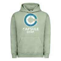 Pigment Oil Green capsule corporation essentia Urban Hoodie - linhVisuals
