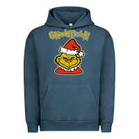 Pigment Midnight Navy christmas grinchffindor! grinch Urban Hoodie - linhVisuals