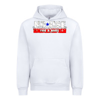 White American punk Urban Hoodie - linhVisuals