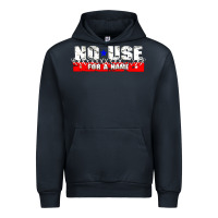 Navy American punk Urban Hoodie - linhVisuals