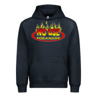 Navy American punk Urban Hoodie - linhVisuals
