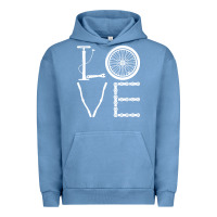 Pigment Pebble Blue cycling t  shirt cycling cyclist t  shirt (1) Urban Hoodie - linhVisuals