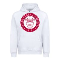 White santa clara u seal Urban Hoodie - linhVisuals