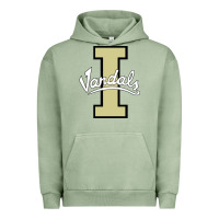Pigment Oil Green idaho vandals Football team Urban Hoodie - linhVisuals