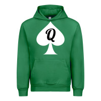 Emerald queen of spades clothes for women   qos tee t shirt Urban Hoodie - linhVisuals