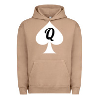 Pigment Burro queen of spades clothes for women   qos tee t shirt Urban Hoodie - linhVisuals