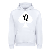 White queen of spades clothes for women   qos tee t shirt Urban Hoodie - linhVisuals