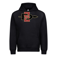 Black san diego state aztecs Urban Hoodie - linhVisuals