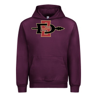 Mauve Wine san diego state aztecs Urban Hoodie - linhVisuals