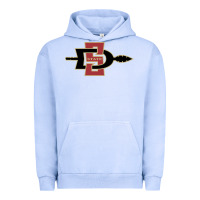 Pigment Grape Ice san diego state aztecs Urban Hoodie - linhVisuals
