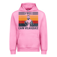 Fuchsia Pink free cain velasquez vintage t shirt Urban Hoodie - linhVisuals
